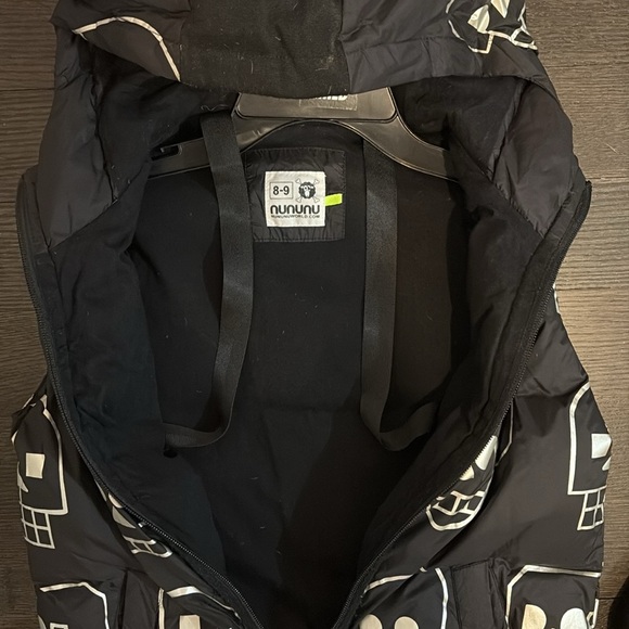 NUNUNU GOOSE DOWN PUFFER VEST - SIZE 8-9 - Picture 4 of 4